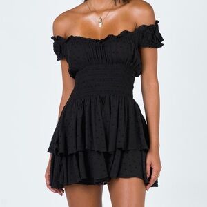 The Love Galore Romper Black